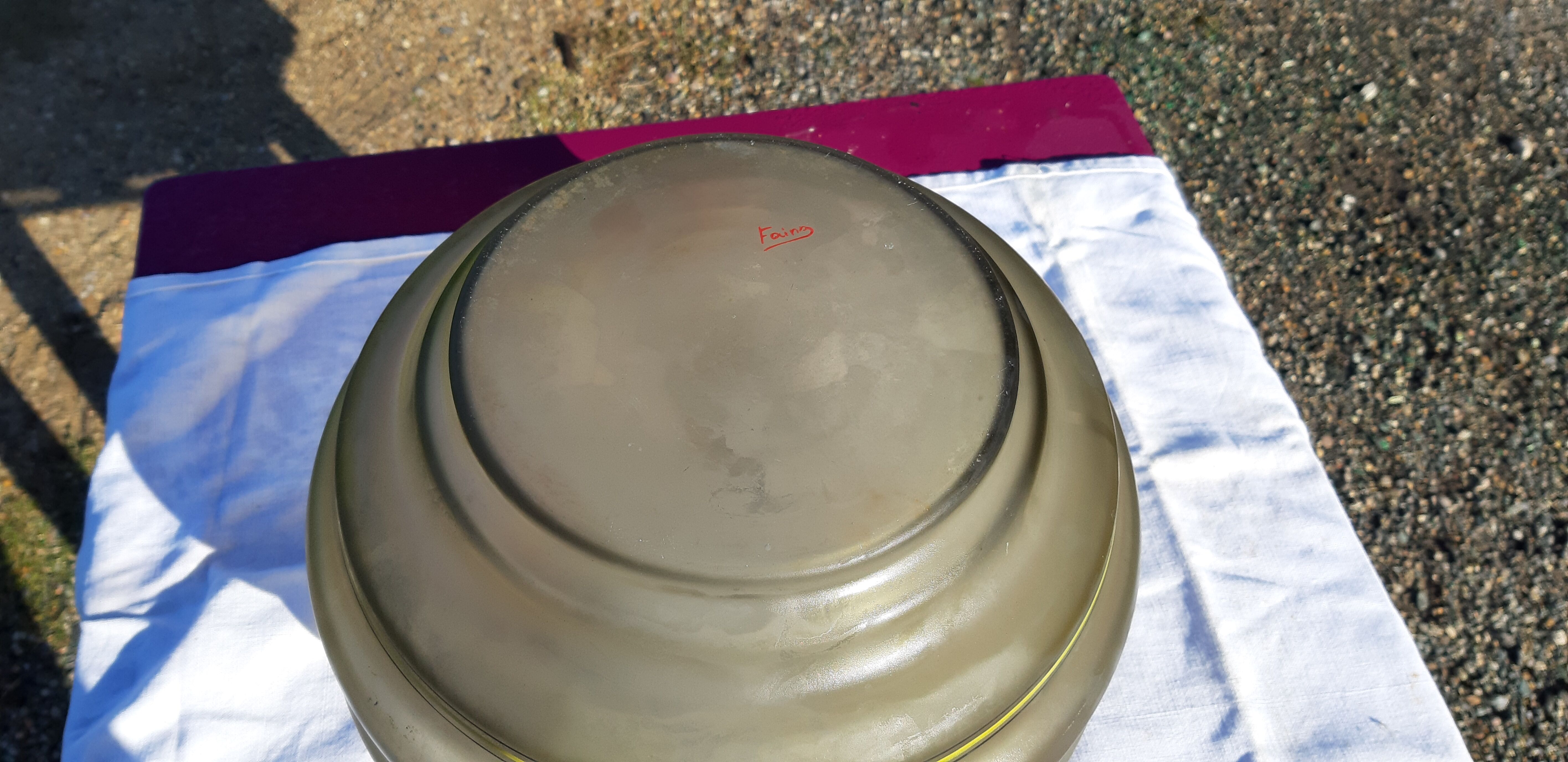 Vase Verreries de Fains