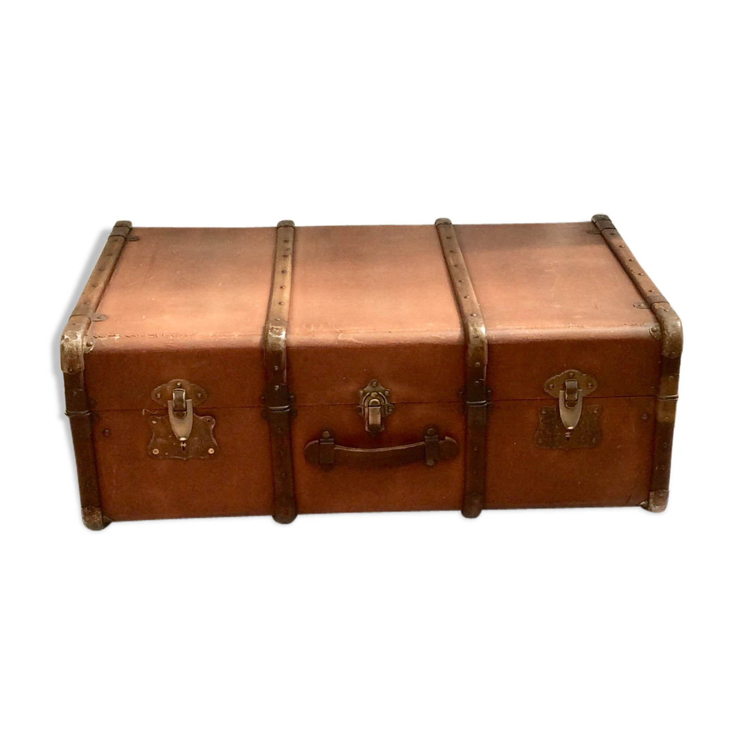 Vintage travel trunk