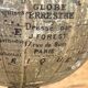 Old miniature globe