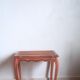 Side table in wooden and canning