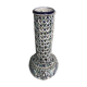 Former openwork vase painted glazed ceramics decoration vintage