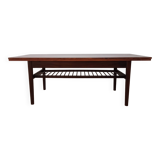 Lifting coffee table, Denmark, 1960s in teak