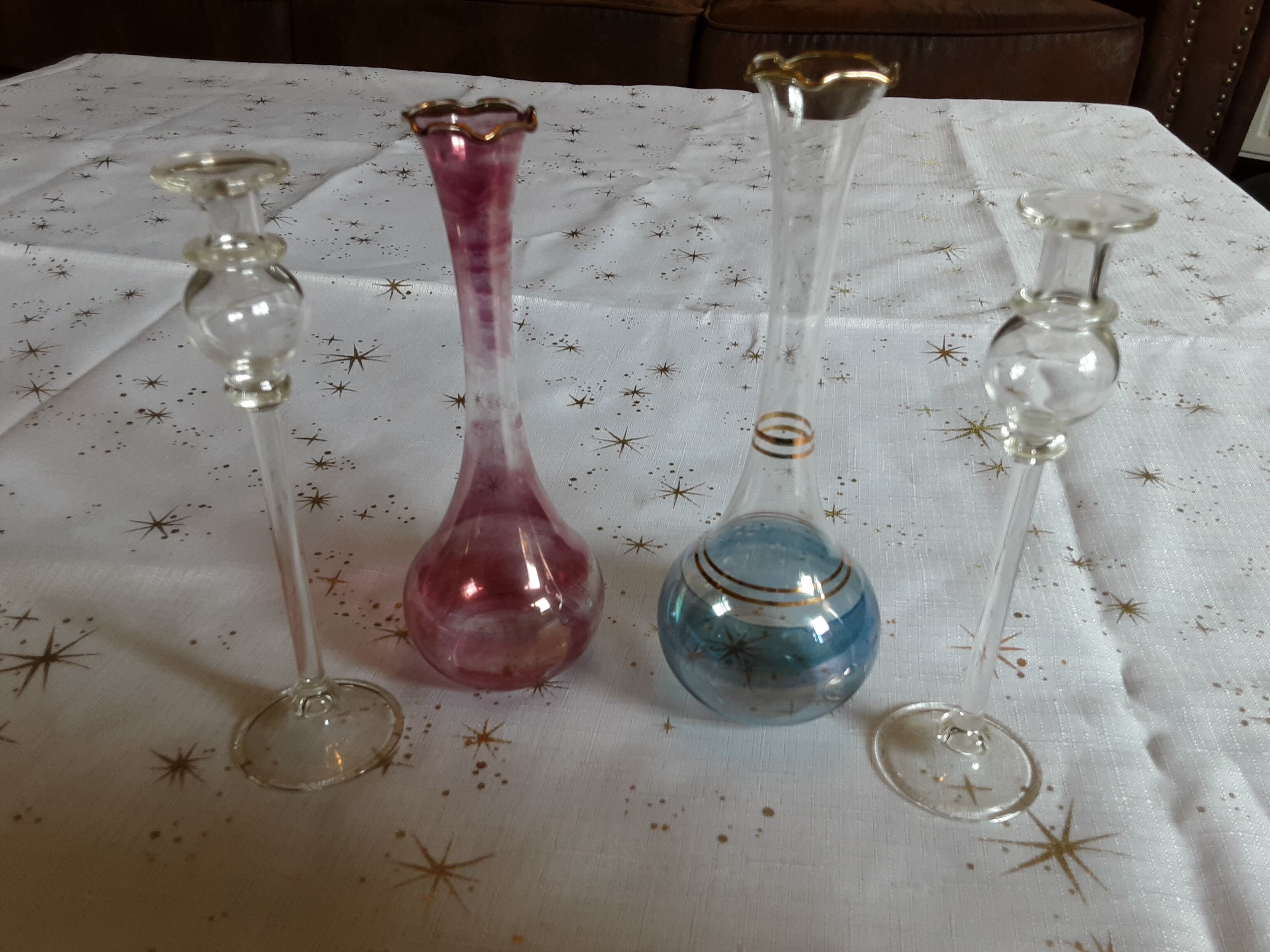 Lot de 4 vases égyptiens
