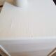 Chiffonnier commode en bois vintage circa années 50