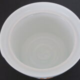 Vegetable flat tureen orange vintage 1970 Wunsiedel Bavaria Germany