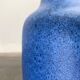 Vase bleu de Bückeburg Keramik, Allemagne années 1960