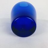 Scandinavian glass vase Riihimaki blue Tamara Aladin