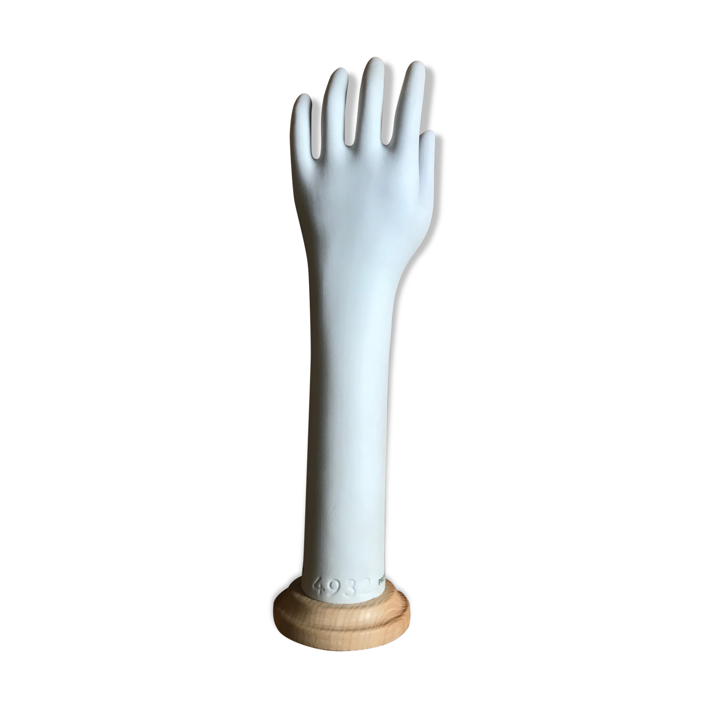 Hand porcelain old glove mold