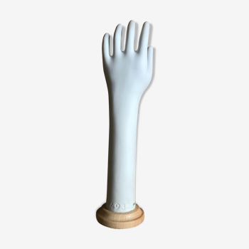 Hand porcelain old glove mold