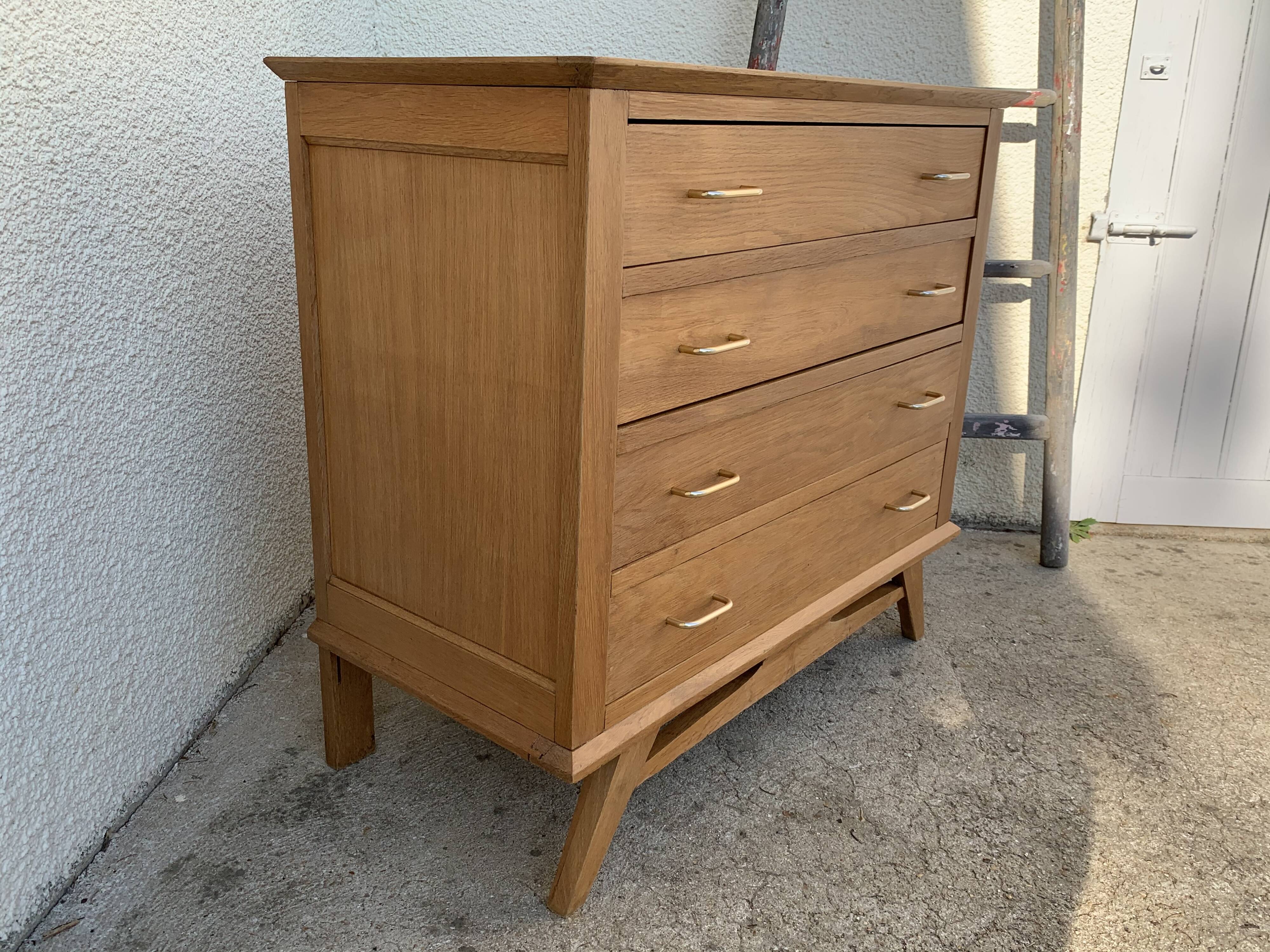 Commodity feet compass solid raw wood 1950