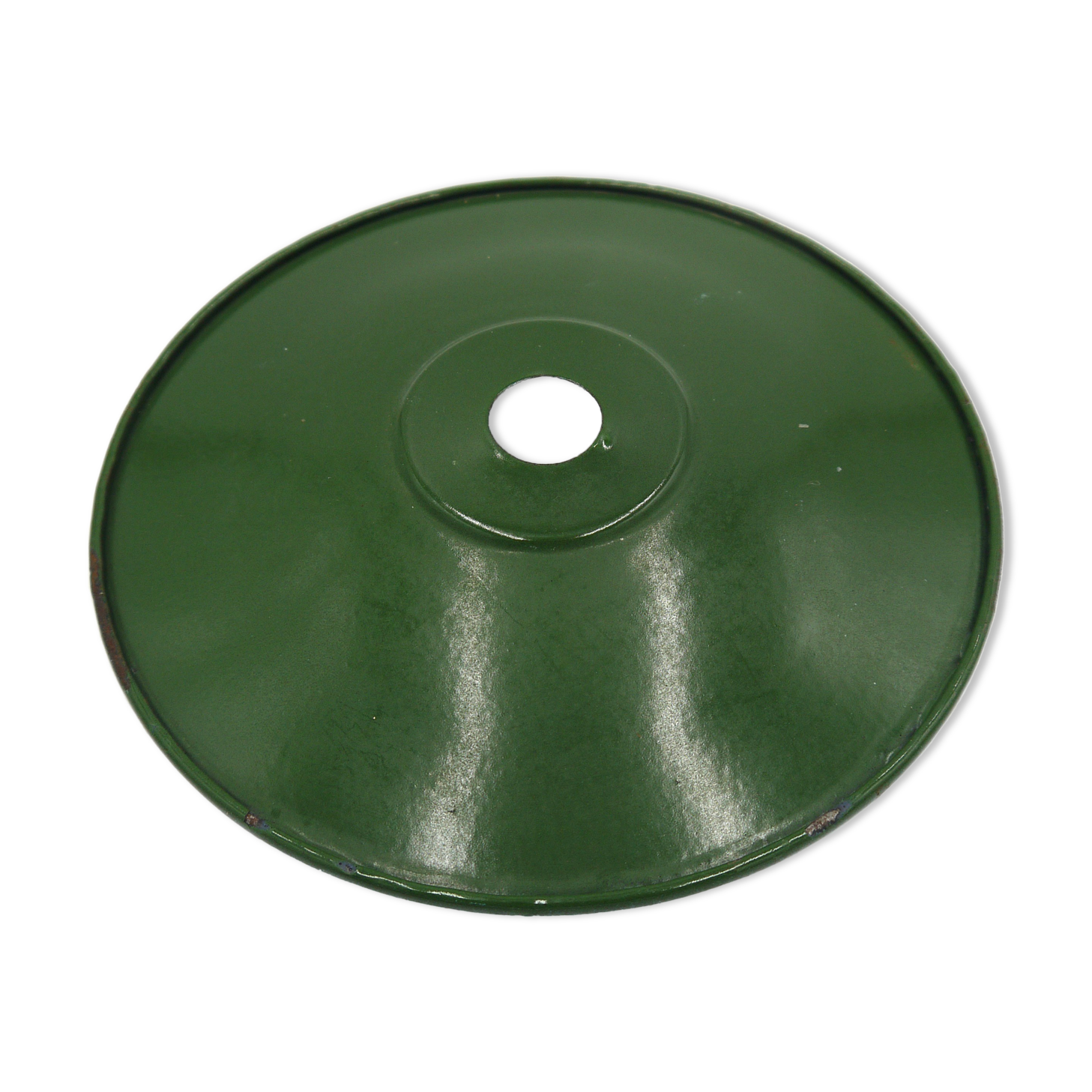 Green enamelled sheet metal suspension