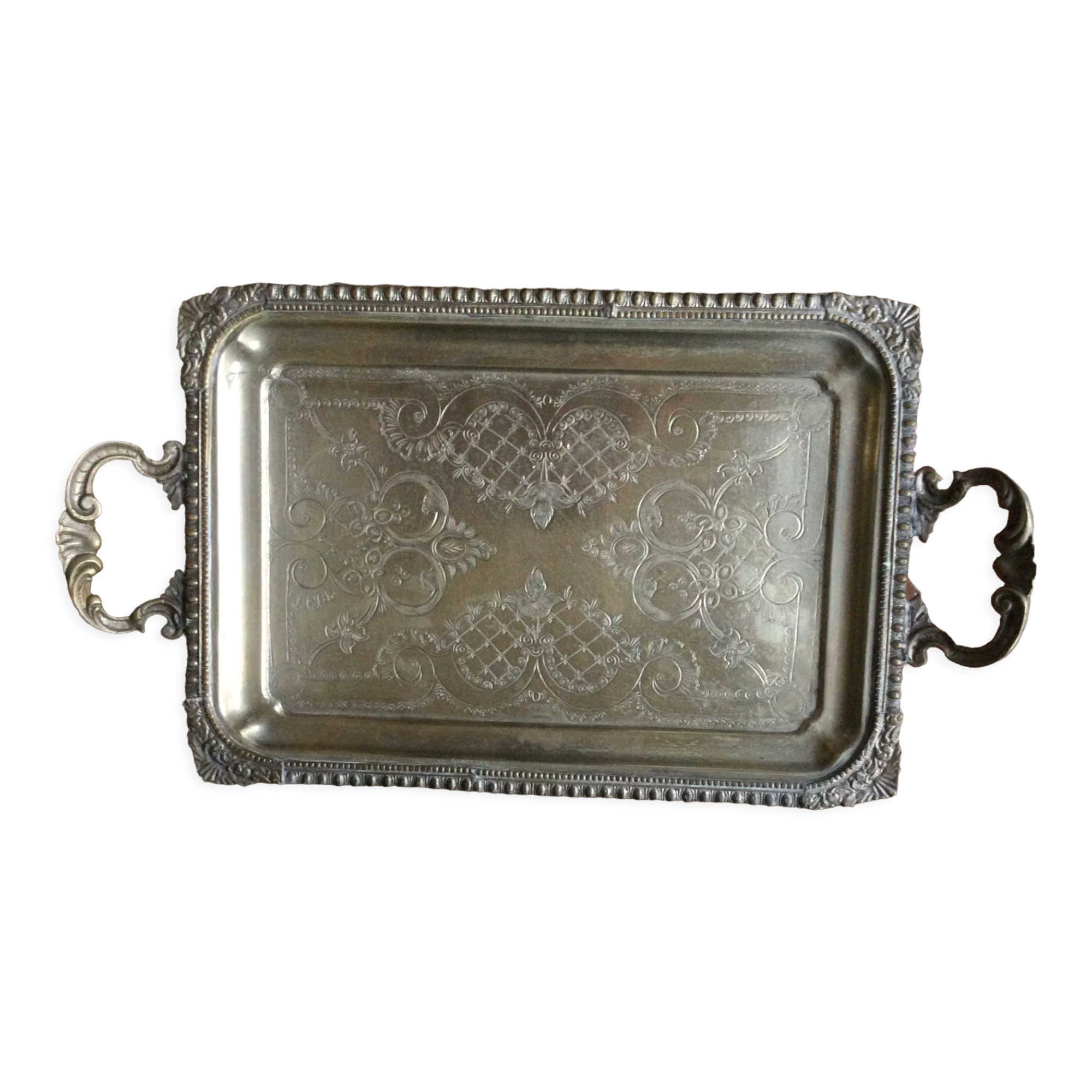 Silver tray