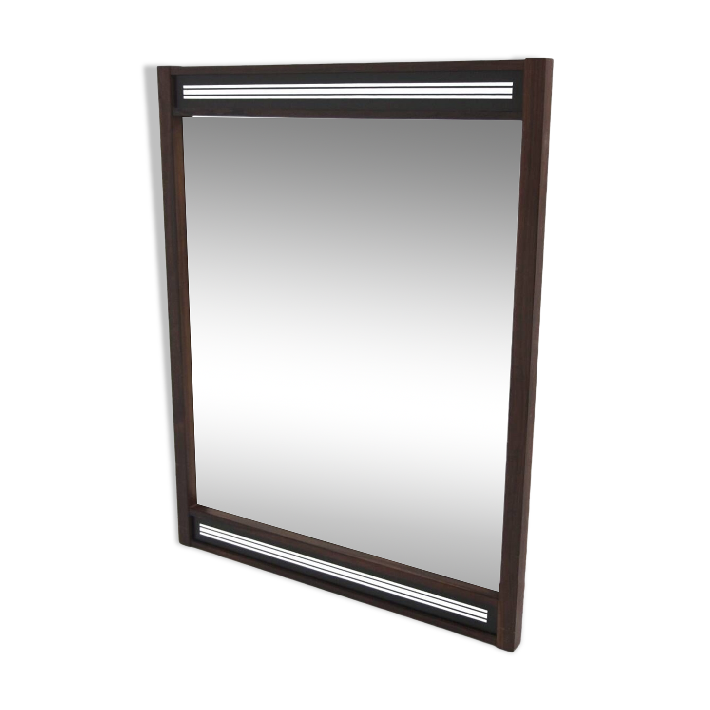 Scandinavian rosewood mirror "exellens", Fröseke, Sweden, 1960 - 126x100cm