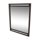 Scandinavian rosewood mirror "exellens", Fröseke, Sweden, 1960 - 126x100cm