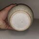 Vase with graphic decoration, vintage ceramic, 50-60's
