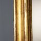 Antique gilded mirror in carved wood, Italy, 20th century