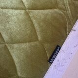 Large Moroso Patricia Urquiola Redondo velvet armchair