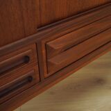 Teak highboard, Danish design, 1960s, production: Denmark