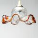 Suspension en verre, vintage, 1960
