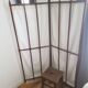 folding screen in wood and fabric