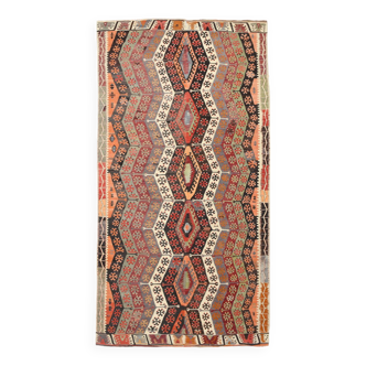 6x12 Kilim Large Area Rug, 185x350Cm