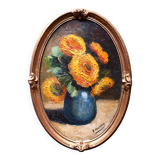 Édouard Pauporté, Pot of Zinnais (around 1920)