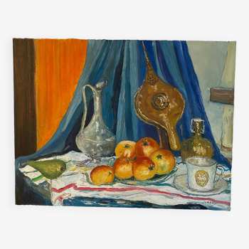 Nature morte aux pommes et poire