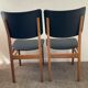Pair of Scandinavian chairs from the 60s in teak
