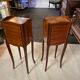 Pair of Louis XVI bedside in rosewood