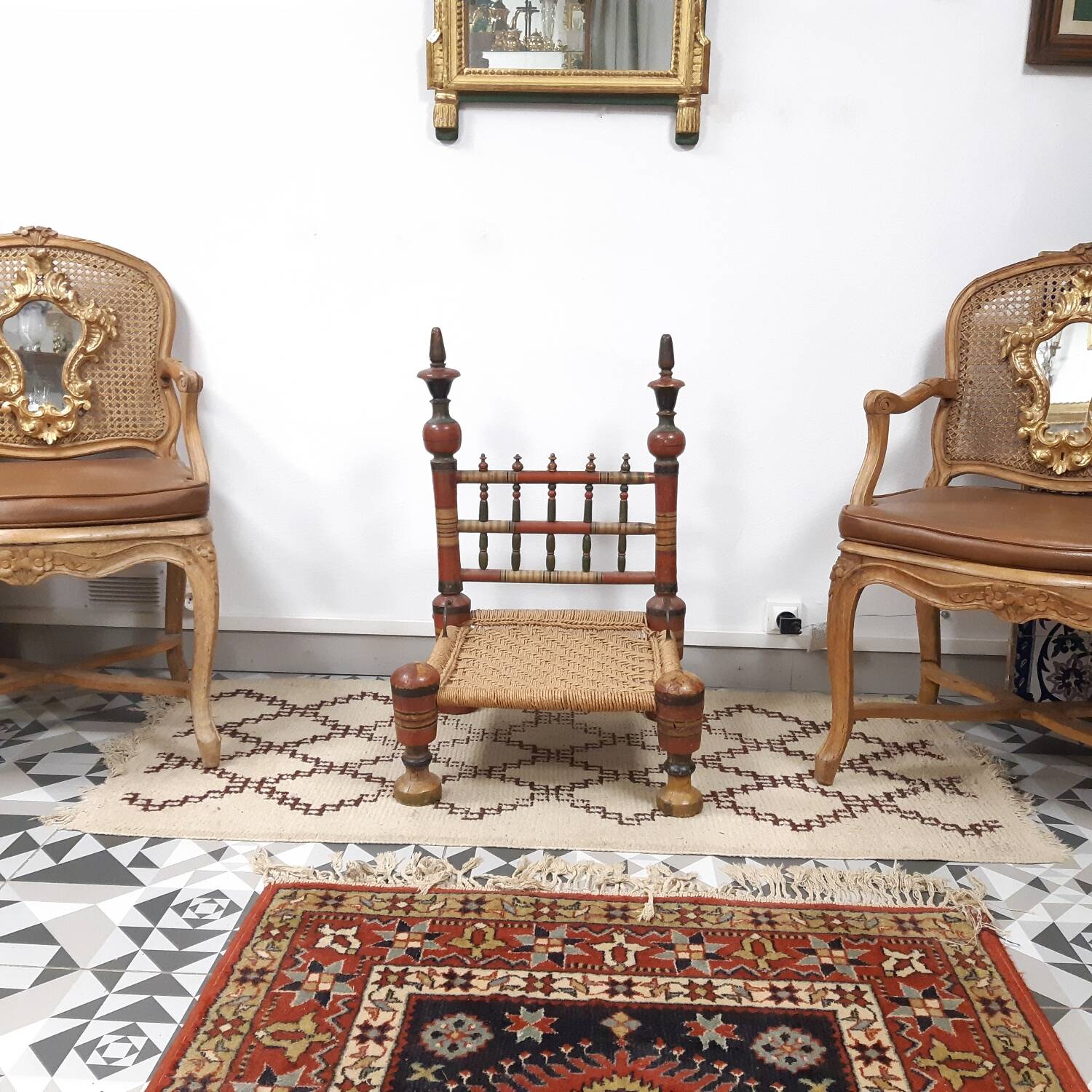 Traditional Indian chair
