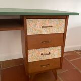 Vintage Scandinavian desk revamped