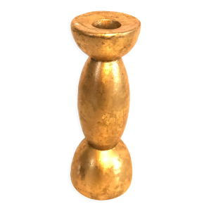 bougeoir bois doré