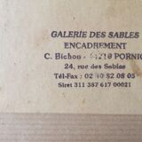 Oil on canvas signed - Moulin de Lancieux (Dinard)