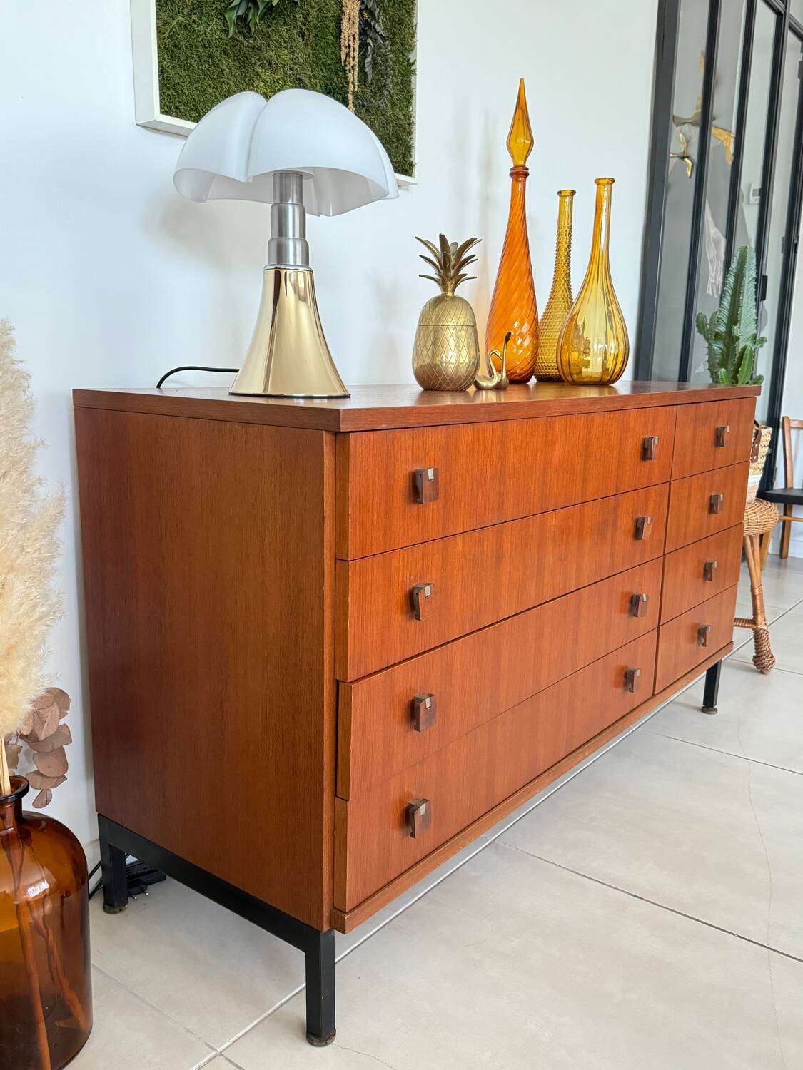Vintage Scandinavian teak sideboard