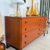 Scandinavian style vintage teak sideboard