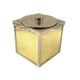 Hollywood regency golden Ice Bucket, Italy, ca. 1970s