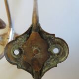 Pair of brass hooks