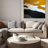 Minimalist abstract painting