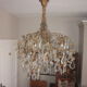 Stamps chandelier