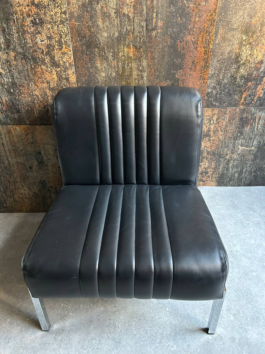 Ensemble (2) Chaises design vintage