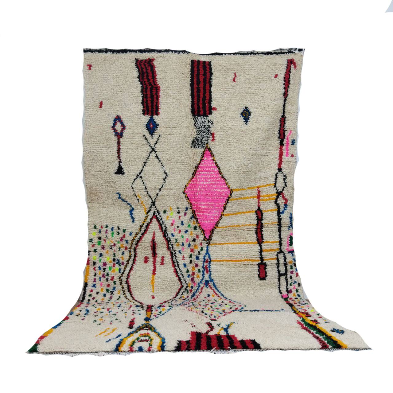 Handmade Moroccan Berber Rug 276 X 153 CM