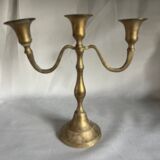 Antique brass chandelier
