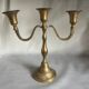 Antique brass chandelier