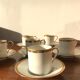 Set of 6 coffee cups and Royal Limoges cups