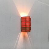 Edda V155 wall lamp in teak from the mid-century by Hans-Agne Jakobsson for Ellysett AB, 1950s.