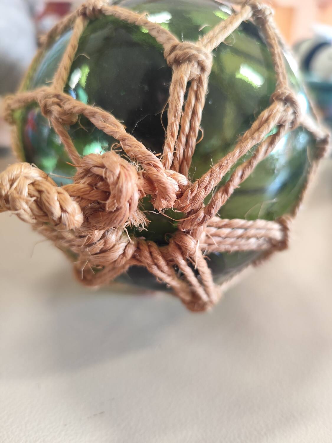 Vintage glass buoy