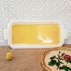 Longwy France Yellow Dessert Service