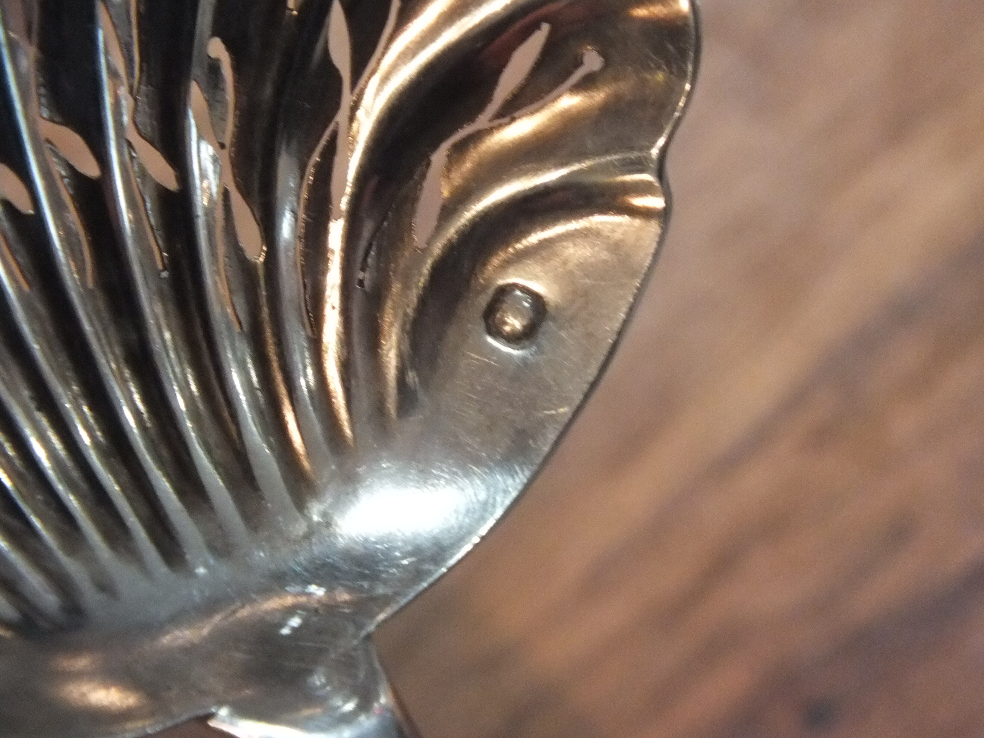 Solid silver sprinkler Minerva Louis XV style