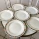 lot of 6 hollow plates Terre de Fer St Amand model "Molière" XXth