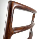 Set of 6 Niels Møller Model No 82 Chairs in Rosewood & Leather Denmark 60’s